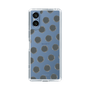 Slim Protection Case［ Original - Favorite Color Polka Dots - Black ］