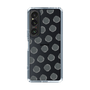 Slim Protection Case［ Original - Favorite Color Polka Dots - Black ］