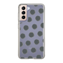 Slim Protection Case［ Original - Favorite Color Polka Dots - Black ］