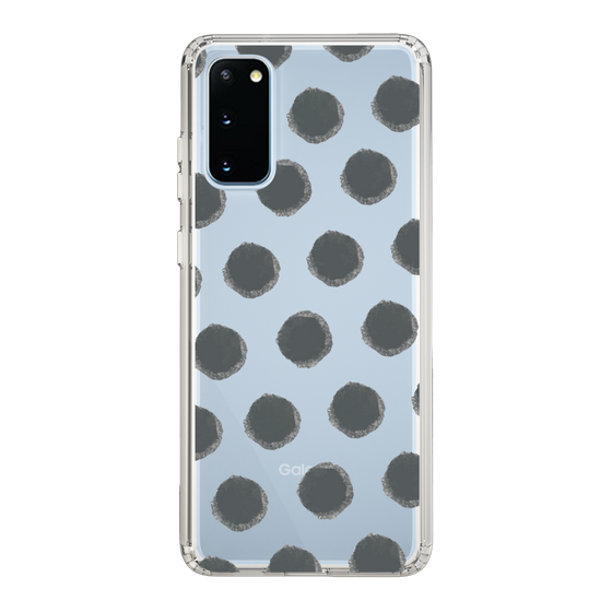 Slim Protection Case［ Original - Favorite Color Polka Dots - Black ］