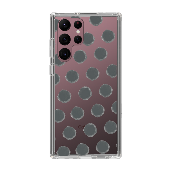 Slim Protection Case［ Original - Favorite Color Polka Dots - Black ］