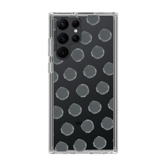 Slim Protection Case［ Original - Favorite Color Polka Dots - Black ］
