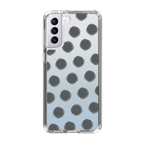Slim Protection Case［ Original - Favorite Color Polka Dots - Black ］