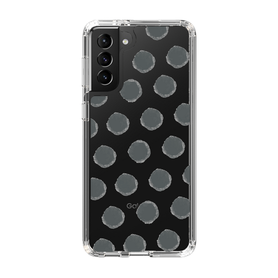 Slim Protection Case［ Original - Favorite Color Polka Dots - Black ］