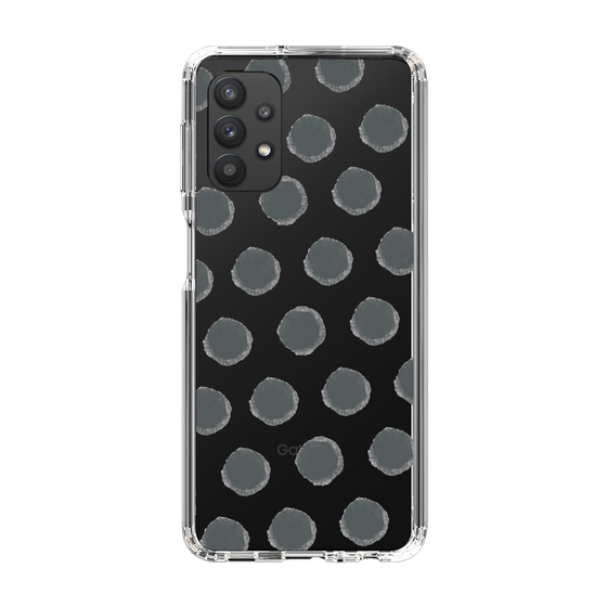 Slim Protection Case［ Original - Favorite Color Polka Dots - Black ］