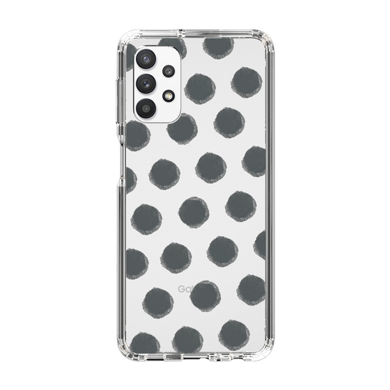 Slim Protection Case［ Original - Favorite Color Polka Dots - Black ］