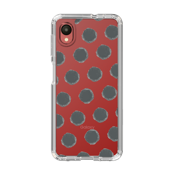 Slim Protection Case［ Original - Favorite Color Polka Dots - Black ］