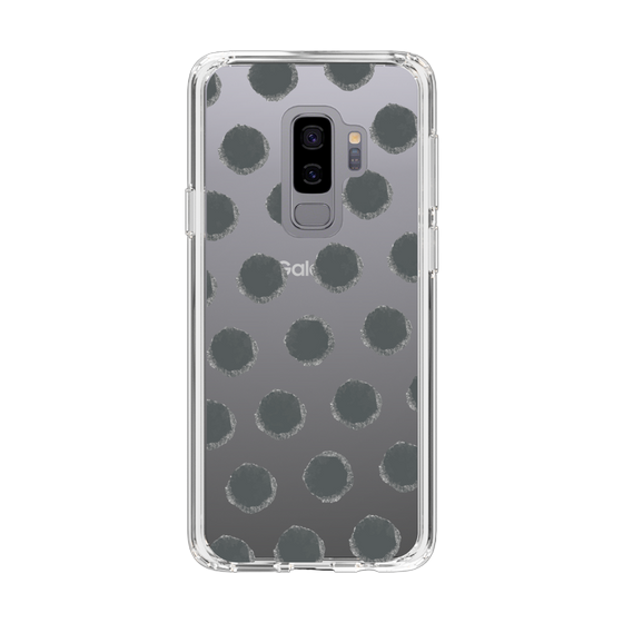 Slim Protection Case［ Original - Favorite Color Polka Dots - Black ］