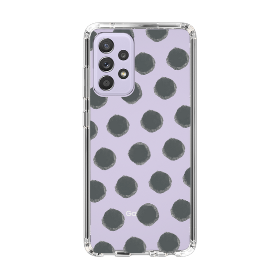 Slim Protection Case［ Original - Favorite Color Polka Dots - Black ］