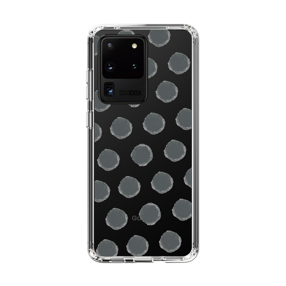 Slim Protection Case［ Original - Favorite Color Polka Dots - Black ］