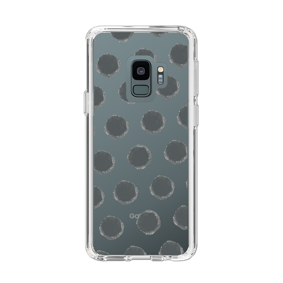 Slim Protection Case［ Original - Favorite Color Polka Dots - Black ］
