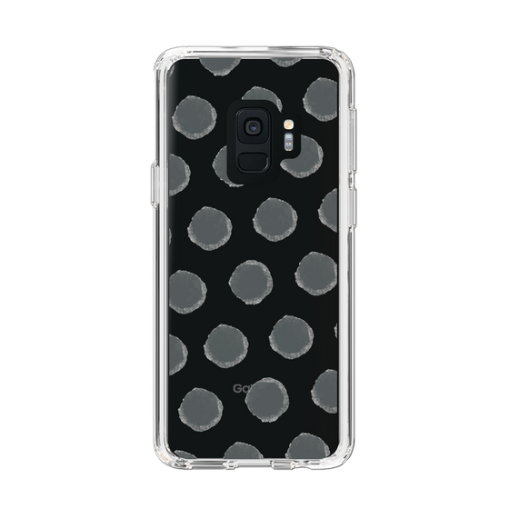 Slim Protection Case［ Original - Favorite Color Polka Dots - Black ］