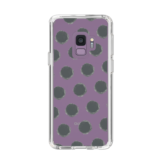 Slim Protection Case［ Original - Favorite Color Polka Dots - Black ］