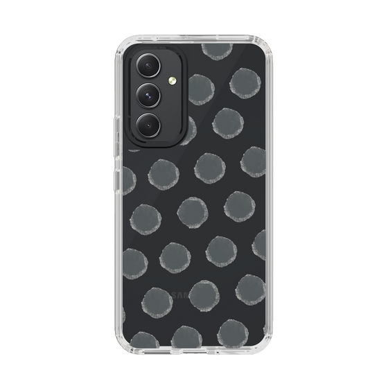 Slim Protection Case［ Original - Favorite Color Polka Dots - Black ］