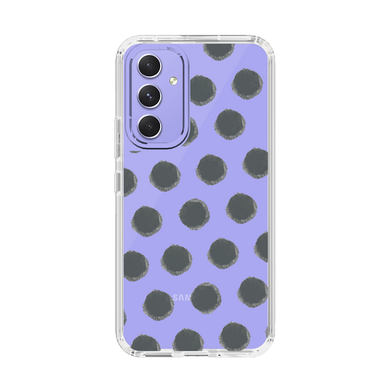 Slim Protection Case［ Original - Favorite Color Polka Dots - Black ］
