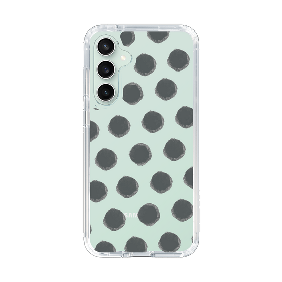 Slim Protection Case［ Original - Favorite Color Polka Dots - Black ］