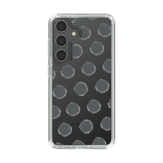 Slim Protection Case［ Original - Favorite Color Polka Dots - Black ］