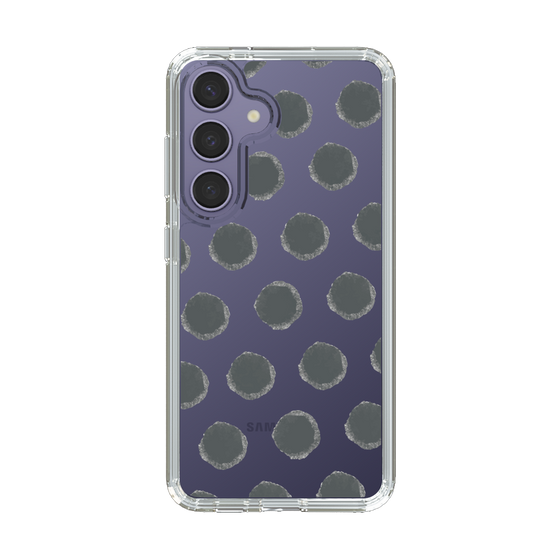 Slim Protection Case［ Original - Favorite Color Polka Dots - Black ］