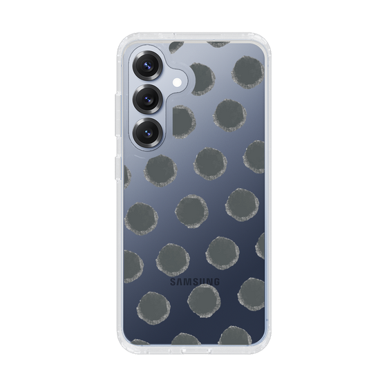 Slim Protection Case［ Original - Favorite Color Polka Dots - Black ］