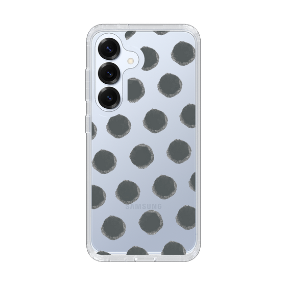 Slim Protection Case［ Original - Favorite Color Polka Dots - Black ］