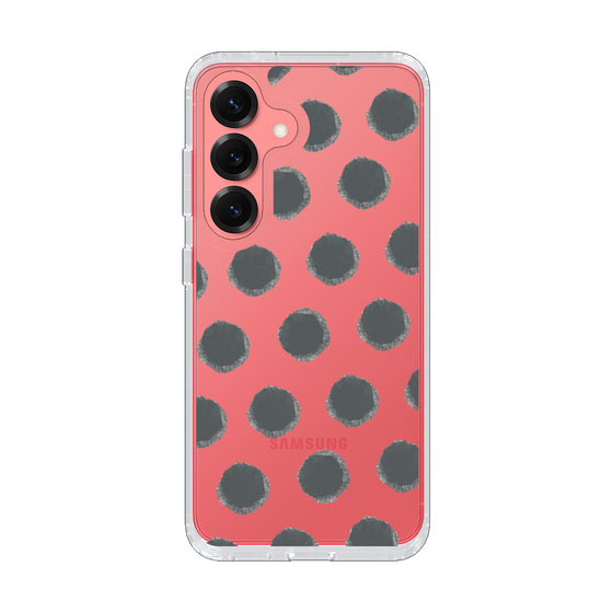 Slim Protection Case［ Original - Favorite Color Polka Dots - Black ］