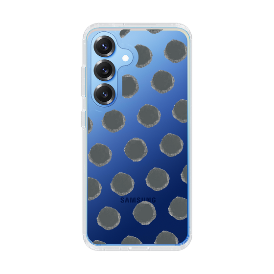 Slim Protection Case［ Original - Favorite Color Polka Dots - Black ］