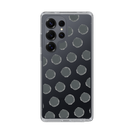 Slim Protection Case［ Original - Favorite Color Polka Dots - Black ］