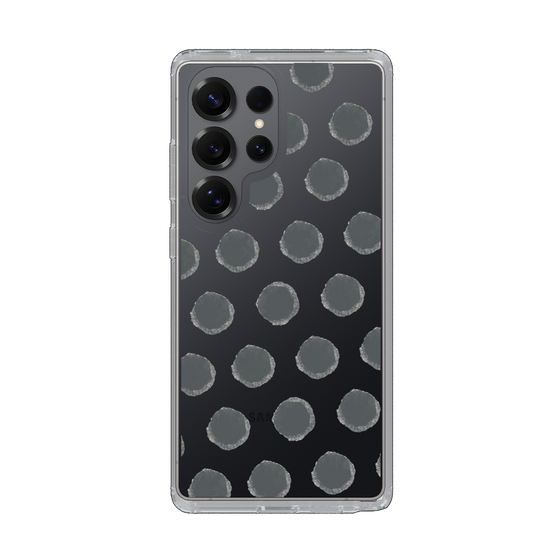 Slim Protection Case［ Original - Favorite Color Polka Dots - Black ］