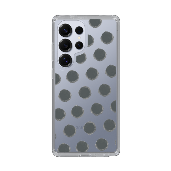 Slim Protection Case［ Original - Favorite Color Polka Dots - Black ］