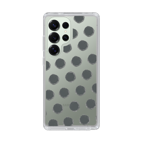 Slim Protection Case［ Original - Favorite Color Polka Dots - Black ］