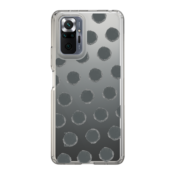 Slim Protection Case［ Original - Favorite Color Polka Dots - Black ］