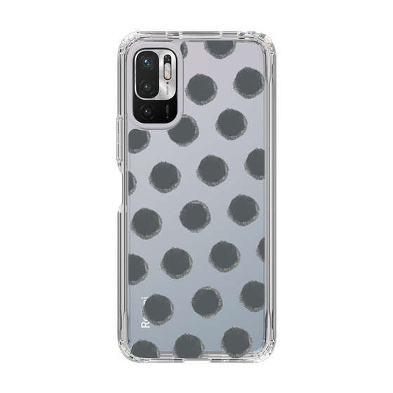 Slim Protection Case［ Original - Favorite Color Polka Dots - Black ］