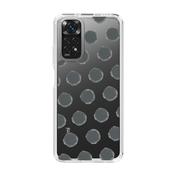 Slim Protection Case［ Original - Favorite Color Polka Dots - Black ］