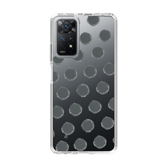 Slim Protection Case［ Original - Favorite Color Polka Dots - Black ］