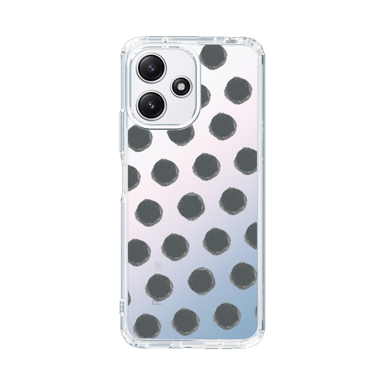 Slim Protection Case［ Original - Favorite Color Polka Dots - Black ］
