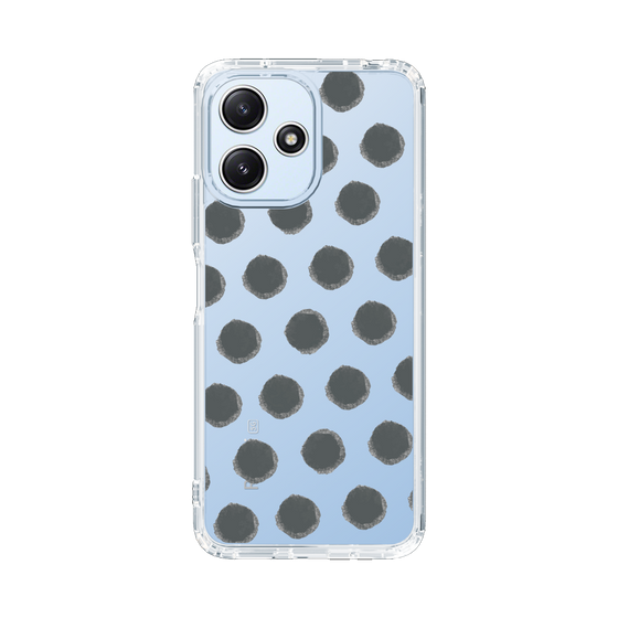 Slim Protection Case［ Original - Favorite Color Polka Dots - Black ］