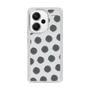 Slim Protection Case［ Original - Favorite Color Polka Dots - Black ］