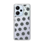 Slim Protection Case［ Original - Favorite Color Polka Dots - Black ］