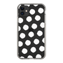 Slim Protection Case［ Original - Favorite Color Polka Dots - White ］