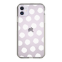 Slim Protection Case［ Original - Favorite Color Polka Dots - White ］
