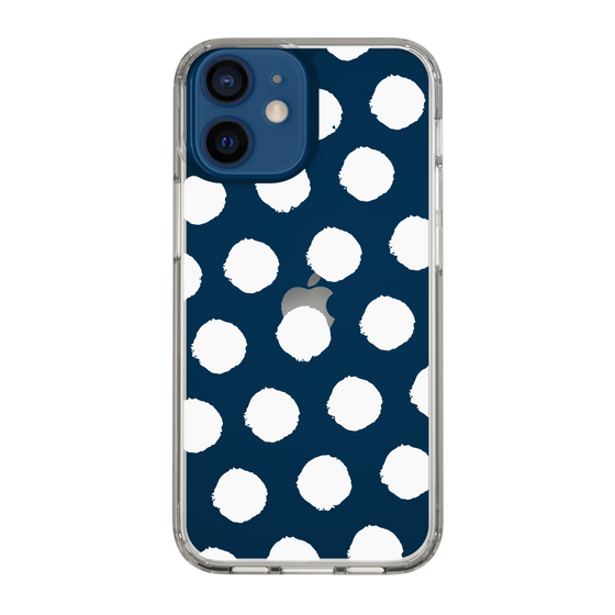 Slim Protection Case［ Original - Favorite Color Polka Dots - White ］