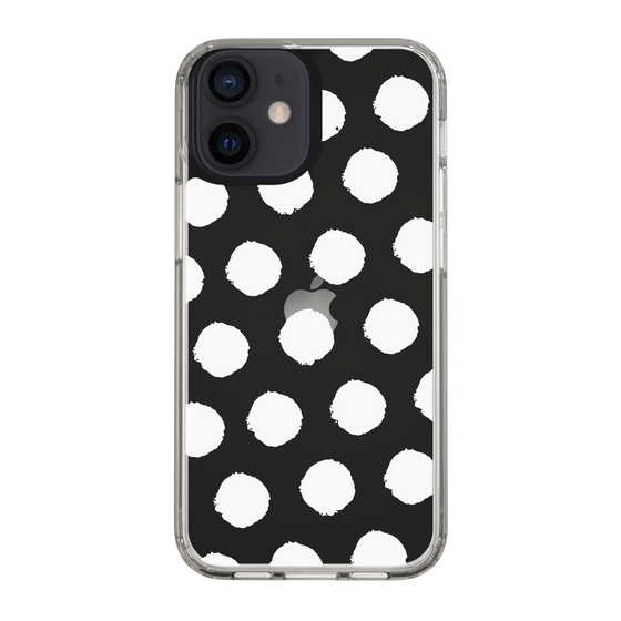 Slim Protection Case［ Original - Favorite Color Polka Dots - White ］