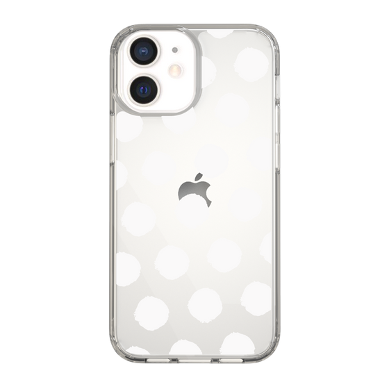 Slim Protection Case［ Original - Favorite Color Polka Dots - White ］