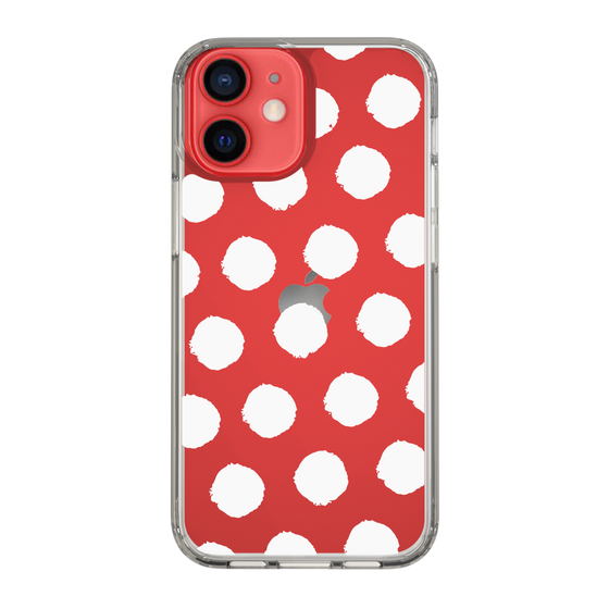 Slim Protection Case［ Original - Favorite Color Polka Dots - White ］