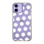 Slim Protection Case［ Original - Favorite Color Polka Dots - White ］