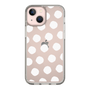 Slim Protection Case［ Original - Favorite Color Polka Dots - White ］