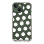 Slim Protection Case［ Original - Favorite Color Polka Dots - White ］