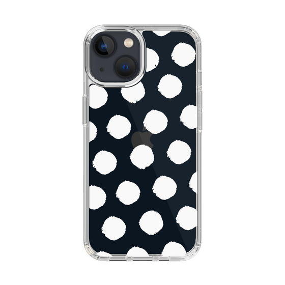 Slim Protection Case［ Original - Favorite Color Polka Dots - White ］