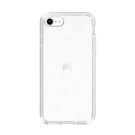 Slim Protection Case［ Original - Favorite Color Polka Dots - White ］