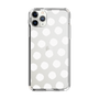 Slim Protection Case［ Original - Favorite Color Polka Dots - White ］